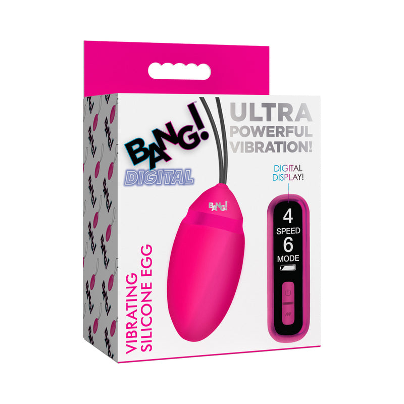 BANG! Vibrating Silicone Egg with Digital Remote