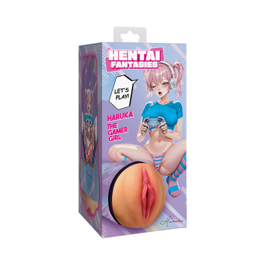 Hentai Fantasies Haruka the Gamer Girl Pussy Masturbator by XR LLC