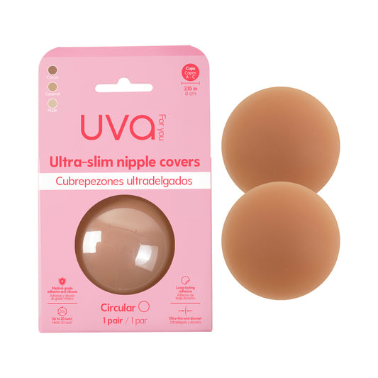 UVA Circular Nipple Covers Cocoa by Camtoyz/ Elixir