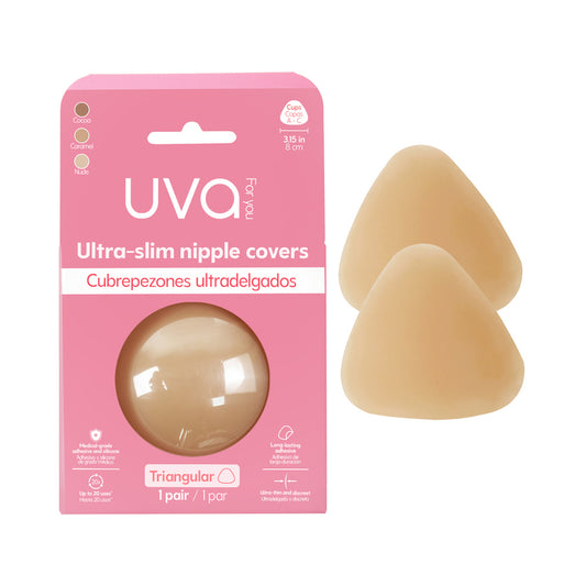 UVA Triangular Nipple Covers Caramel by Camtoyz/ Elixir