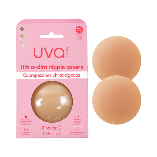 UVA Circular Nipple Covers Caramel by Camtoyz/ Elixir