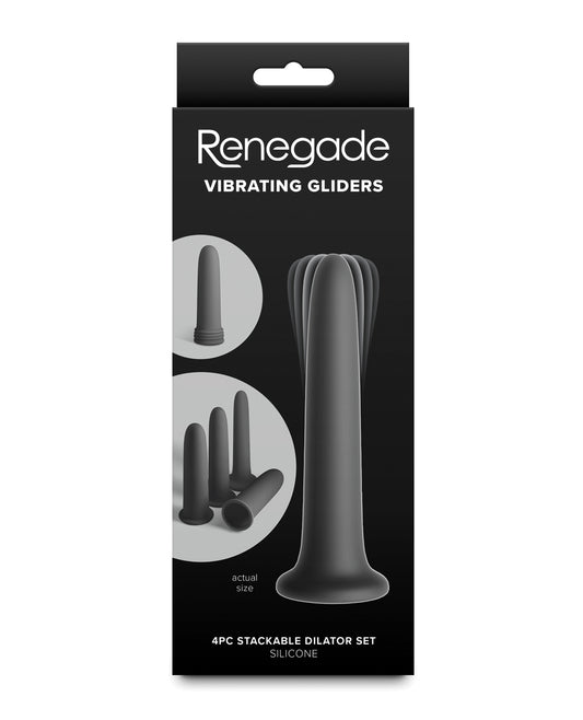 Renegade Vibrating Dilators - Black by Renegade
