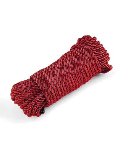 Bound 50 ft Red Rope by NS Novelties – Durable Bondage Rope for Couples and Fetish Play by Bound