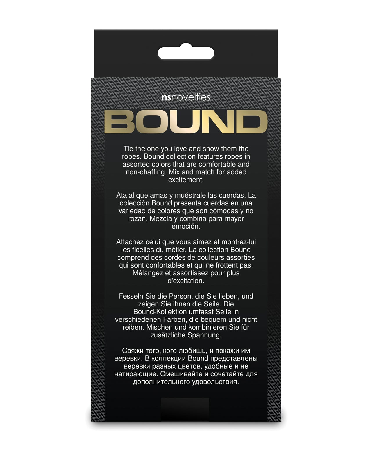 Bound 50 ft Red Rope by NS Novelties – Durable Bondage Rope for Couples and Fetish Play by Bound