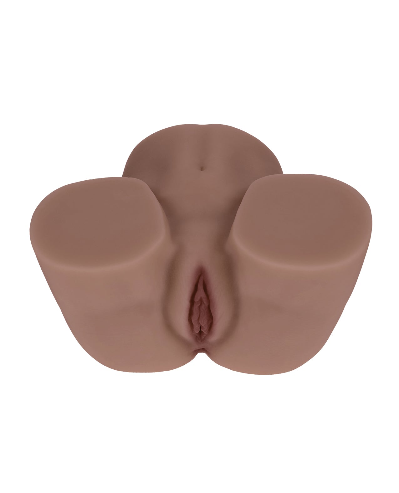 Shots Kaya Bloom Dual Entry Bodyforms Masturbator - Brown by Xkin