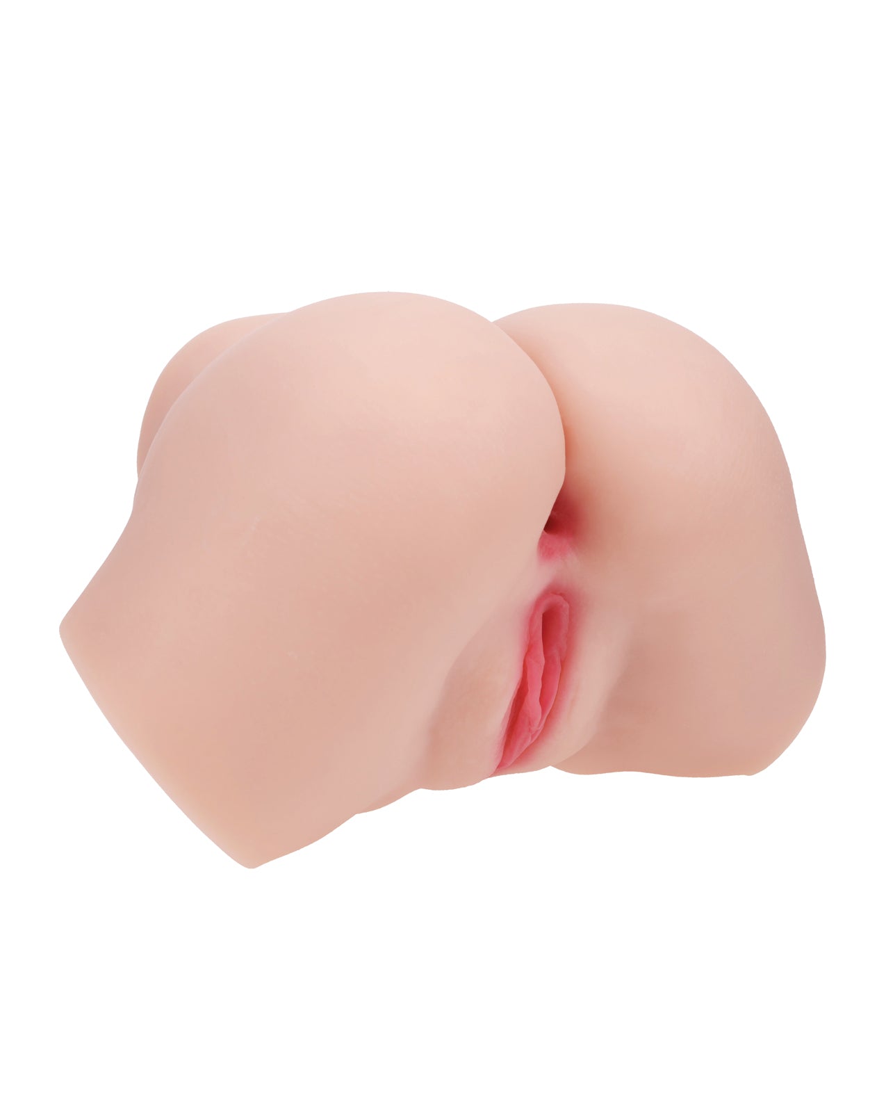 Shots Xkin Ivy Lame Dual Entry Masturbator - Flesh by Xkin