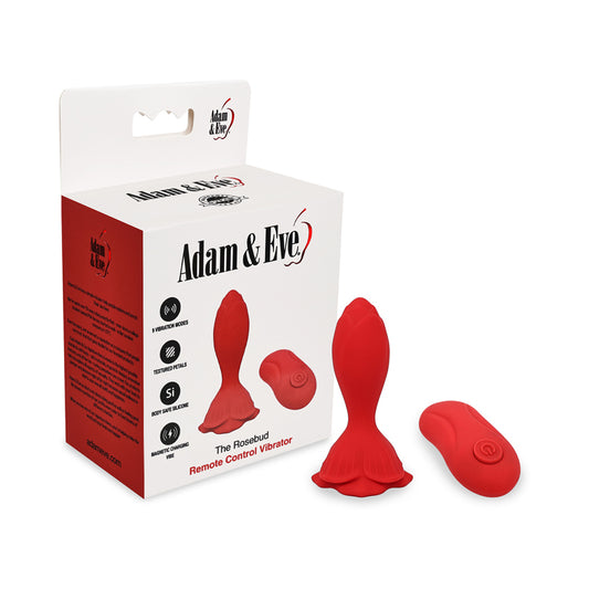 Adam & Eve The Rosebud Remote Control Vibrator Plug by PHE/Adam and Eve