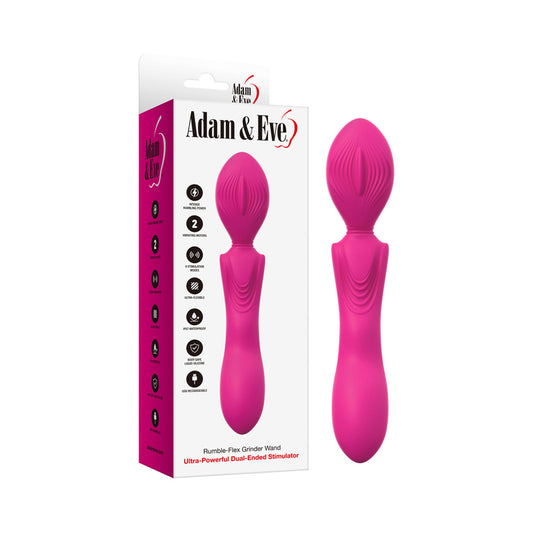 Adam & Eve Rumble-Flex Grinder Wand Ultra-Powerful Dual-Ended Stimulator by PHE/Adam and Eve
