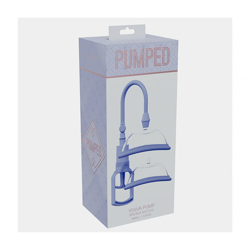 PUMPED Manual Vulva Pump Lavender by Shots America LLC