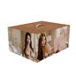 Xkin Bodyforms Aveline Luxe Dual Entry Vibrating Masturbator Beige by Shots America LLC