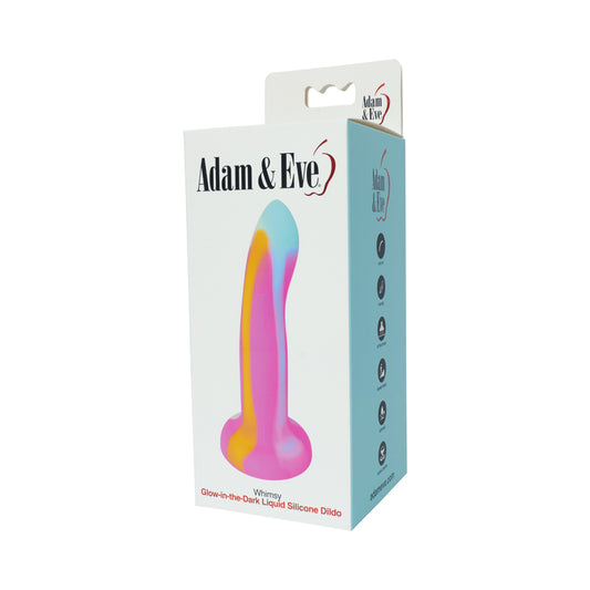 Adam & Eve Whimsy Glow-In-The-Dark Dildo by PHE/Adam and Eve