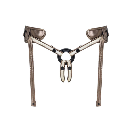 Strap-On-Me Leatherette Harness Desirous by Lovely Planet USA
