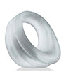Hunky Junk Expander Slimmer Scoop Cockring - Clear Silicone Penis Enhancement by Oxballs (Part #HUJ-154-CST) by Hunky Junk