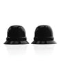 Hunky Junk Nano Nips Nipple Nubs - Black Silicone Stimulators by Oxballs and Hunky Junk by Hunky Junk