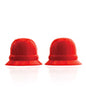 Hunky Junk Nano Nips Red Silicone Nipple Nubs – Sensual Stimulators for Couples by Oxballs by Hunky Junk