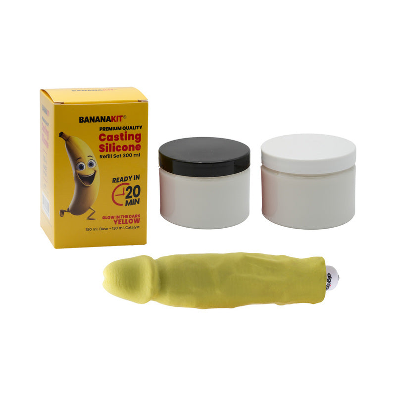 Major Prodotti Dentari S.P.A Bananakit Casting Silicone Glow-in-the-Dark Refill (Part J1630-GY) by Major Prodotti Dentari S.P.A
