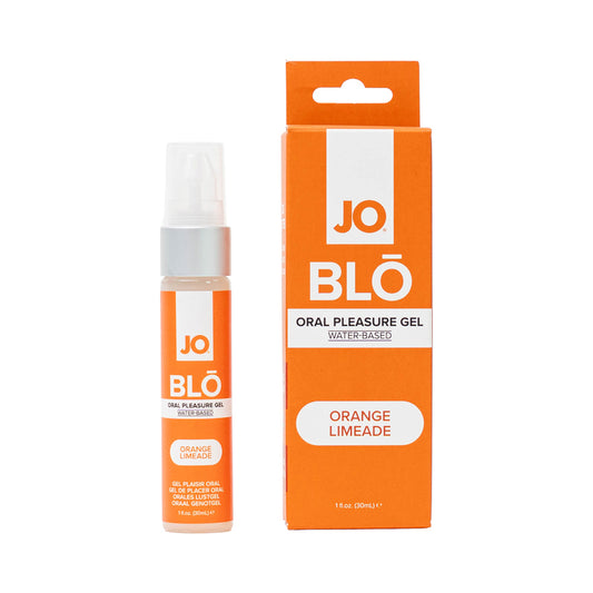 System Jo JO Blo Orange Limeade 1 oz. – Vibrant Flavored Lubricant for Enhanced Intimacy by System Jo