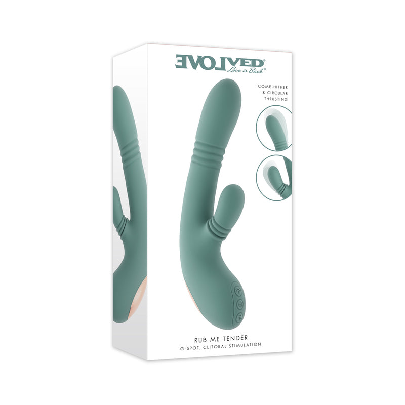 Evolved Rub Me Tender G-Spot Gyration & Thrusting Mint - EN-RS-7142-2 by Evolved by Evolved