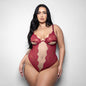 Fantasy Lingerie Elusive Anya Teddy with Underwire Cups 3XL/4XL by Fantasy Lingerie