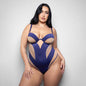 Fantasy Lingerie Elusive Yvaine Teddy with Underwire Cups 3XL/4XL by Fantasy Lingerie