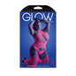 Fantasy Lingerie Glow Captivating High Neck Halter Bodystocking & G-String Panty Queen Size by Fantasy Lingerie