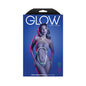 Fantasy Lingerie Glow Drop Some Money Cut-Out Halter Teddy with UV Rhinestones & Glow-in-the-Dark Elastic - Size L/XL by Fantasy Lingerie