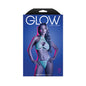 Fantasy Lingerie Glow In My Sight Wide Net Mesh Cut-Out Bra & Strappy Panty Set S/M by Fantasy Lingerie