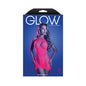 Fantasy Lingerie Glow Back It Up Halter Dress in Floral Knit and Fishnet One Size by Fantasy Lingerie