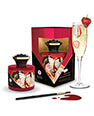 Shunga Sparkling Strawberry Wine Body Paint - 1.7 oz Edible Aphrodisiac for Couples by Shunga
