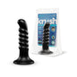 COTR Inc. b-Vibe Krush 9.5 inch Curved & Ribbed Dildo with Suction Cup by COTR Inc.