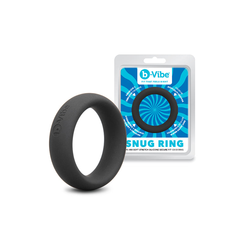 COTR Inc. b-Vibe Snug Ring 45mm Silicone C-Ring Black - Comfortable Fit and Durable Design by COTR Inc.