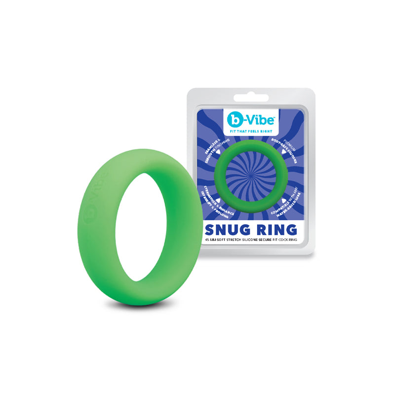 COTR Inc. b-Vibe Snug Ring 45mm Green Silicone C-Ring – Comfortable Fit and Durable Design by COTR Inc.