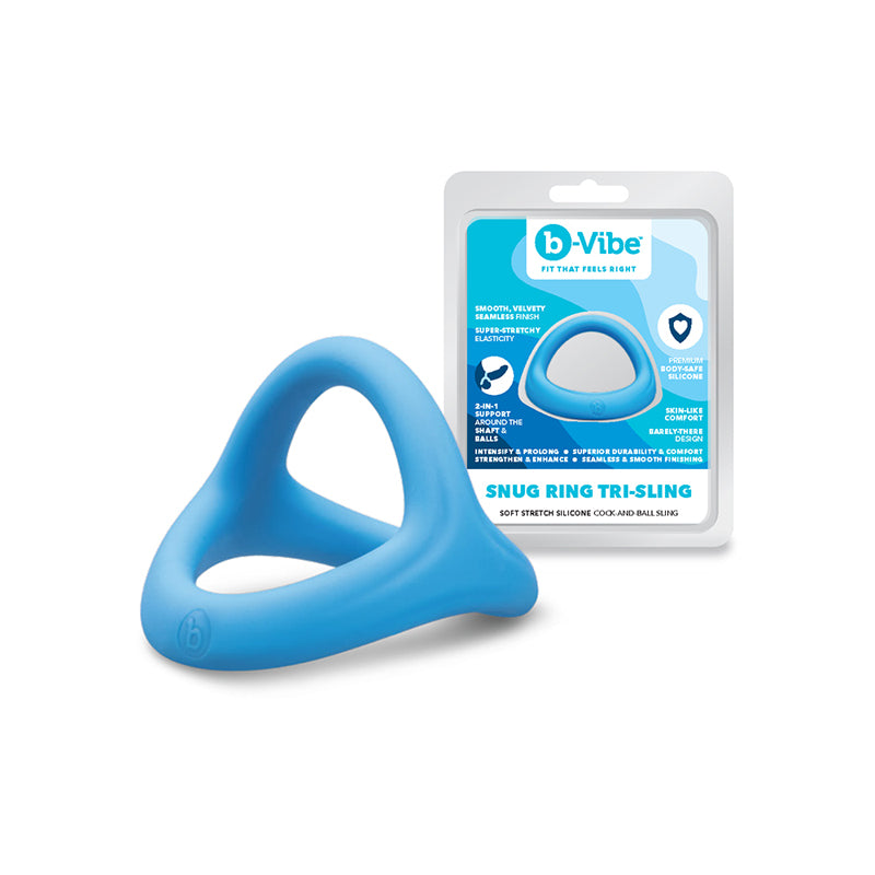 COTR Inc. b-Vibe Snug Ring Tri-Sling Silicone C-Ring - Adjustable, Comfortable Design by COTR Inc.