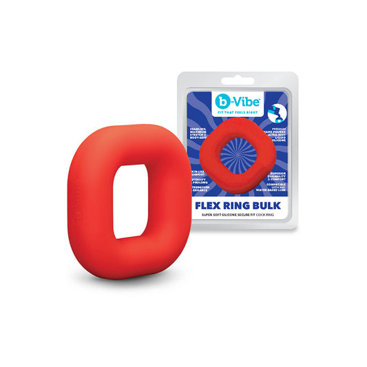 COTR Inc. b-Vibe Flex Ring Bulk Silicone C-Ring Red (Part No. BV-137) by COTR Inc.