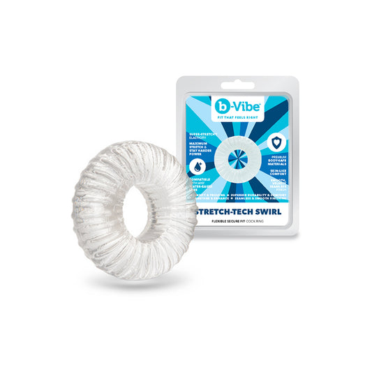COTR Inc. b-Vibe Flex Ring Hex Silicone C-Ring BV-144 for Enhanced Comfort and Fit by COTR Inc.