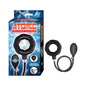 Nasstoys Atomic Inflatable Cockring Black – Adjustable Silicone Enhancer with Hand Pump for Enhanced Sensation and Support by Nasstoys