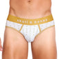 Art Deco White Brief