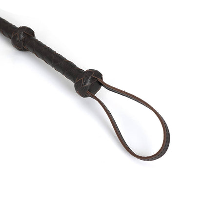 Liebe Seele- Wild Gent Brown Lamb Leather Whip