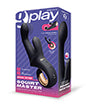 Bodywand G-Play Dual Stim Squirt Master Vibrator - Black by Xgen by Bodywand