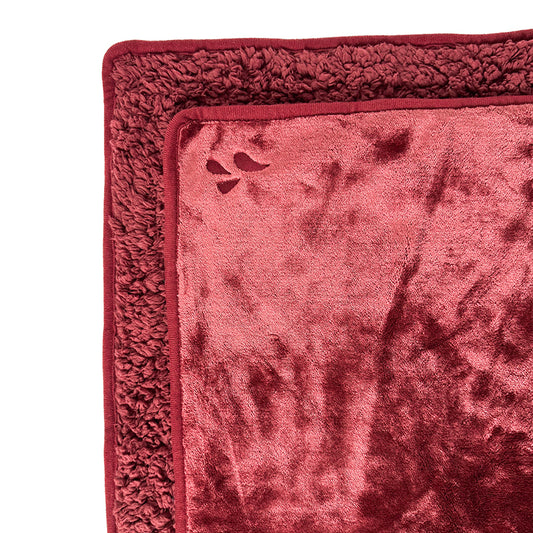 Splash Blanket The OG Large Moon Blood by Splash Blanket - Waterproof Micro-Velvet and Sherpa Fleece Coverlet by Splash Blanket