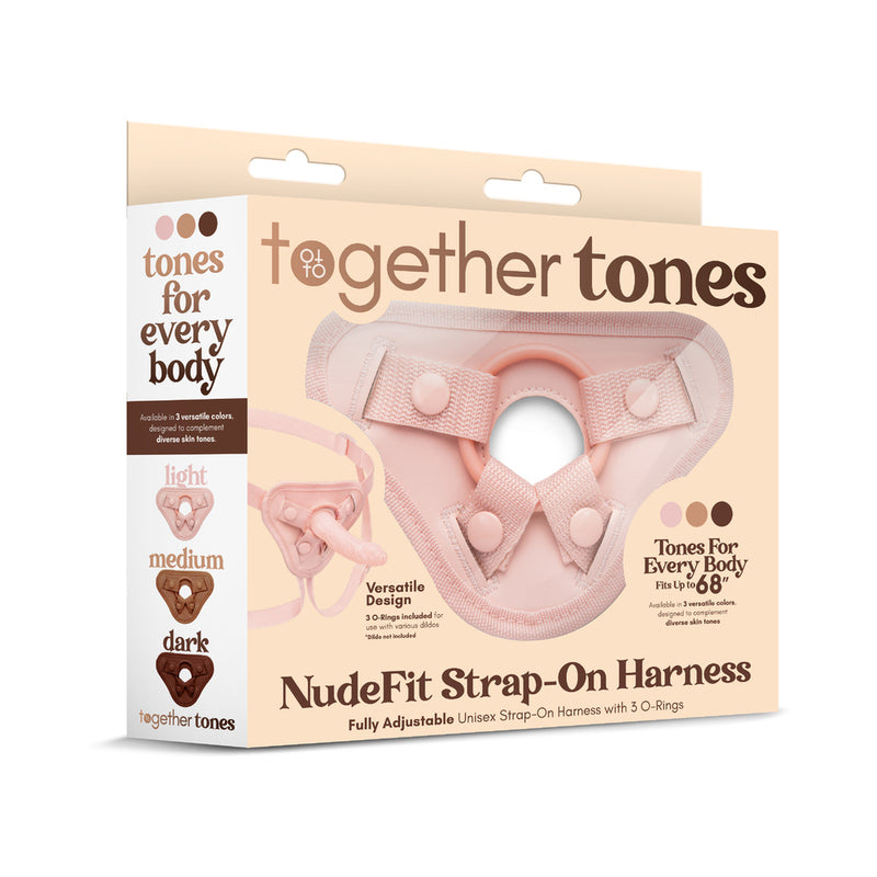 COTR Inc. Together Toy NudeFit Strap-On Harness Light - Comfortable Adjustable Fit by COTR Inc.