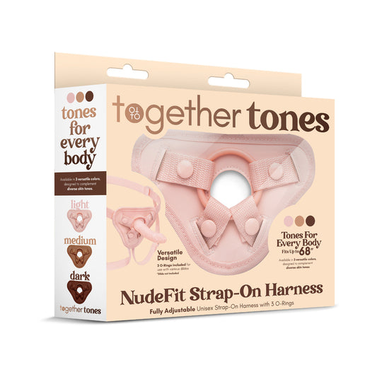 COTR Inc. Together Toy NudeFit Strap-On Harness Light - Comfortable Adjustable Fit by COTR Inc.