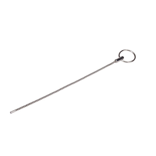 Beaded Stainless Steel Urethral Sound Penis Plug 26cm Long