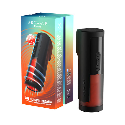 We-Vibe Arcwave Thruster - Advanced Automatic Masturbator with Interactive Video Sync and App Connectivity by We-Vibe