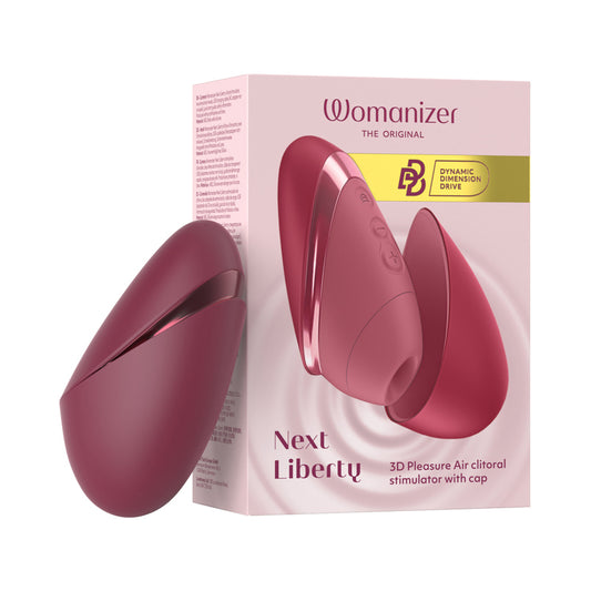 We-Vibe Womanizer Next Liberty Bordeaux – Rechargeable Personal Massager by We-Vibe