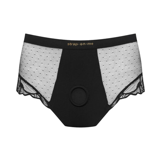 Lovely Planet USA Strap-On-Me Harness Lingerie Divine L Black by Lovely Planet USA