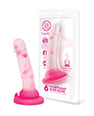 Together 6-Inch Heartfloat Bliss Pink Dildo – Harness Compatible with Suction Cup by Together