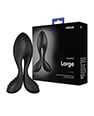 Nexus Bendz Plug Large - Black - Vibrating and Rechargeable Anal Toy for Couples by Nexus