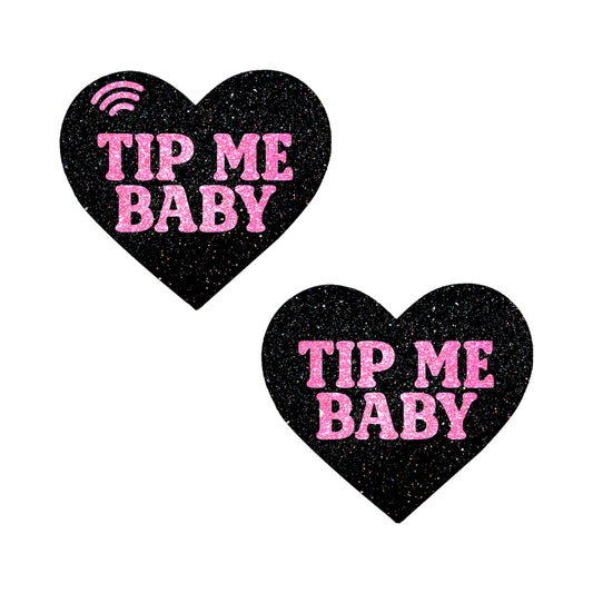 Neva Nude LLC Pink Tip Me Baby Heart Smart NFC Pasties (Part Number: PTMB-HRT-BM-NFC) by Neva Nude LLC