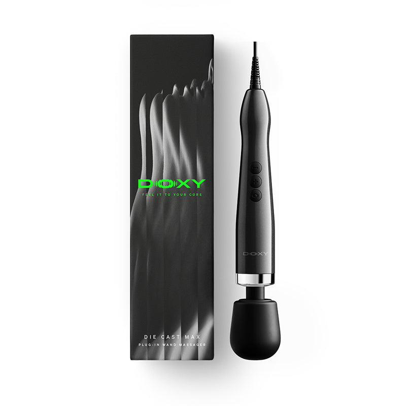 Doxy Die Cast Max Plug-In Black by Doxy 2.0 Limited